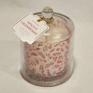 Debi‎ Lilley Design Toile Cloche Candle NIP Spiced Cranberry 9 oz